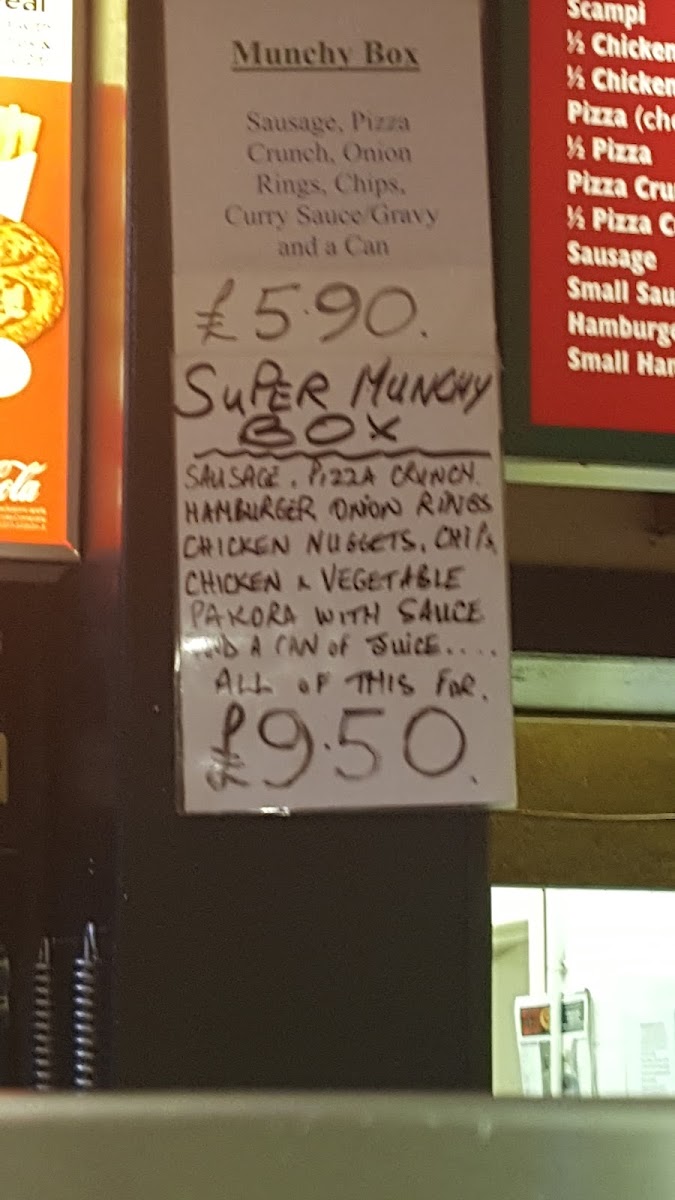 Alpino's Fish and Chips Photo Menu 1