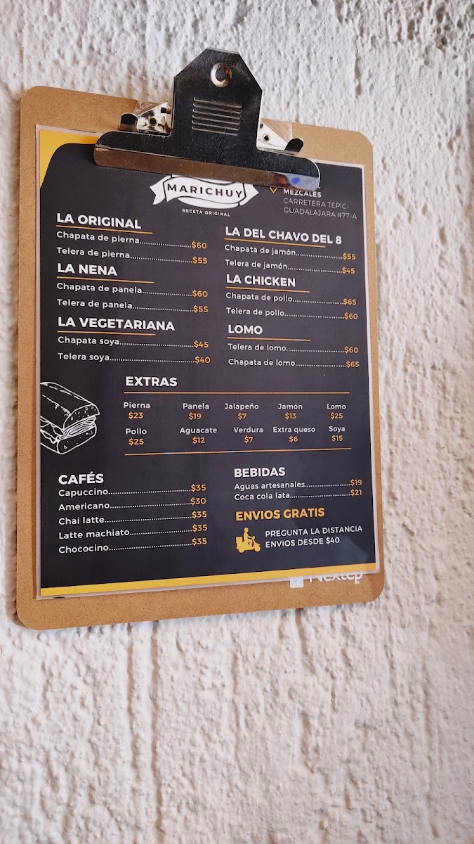 Tortas Marichuy Photo Menu 3