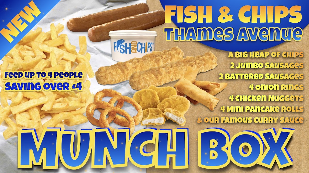 Fish & Chips on Thames Avenue Photo Menu 2