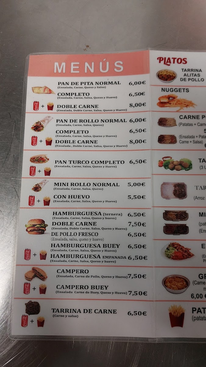 PIZZERÍA & KEBAB NEVADA Photo Menu 1
