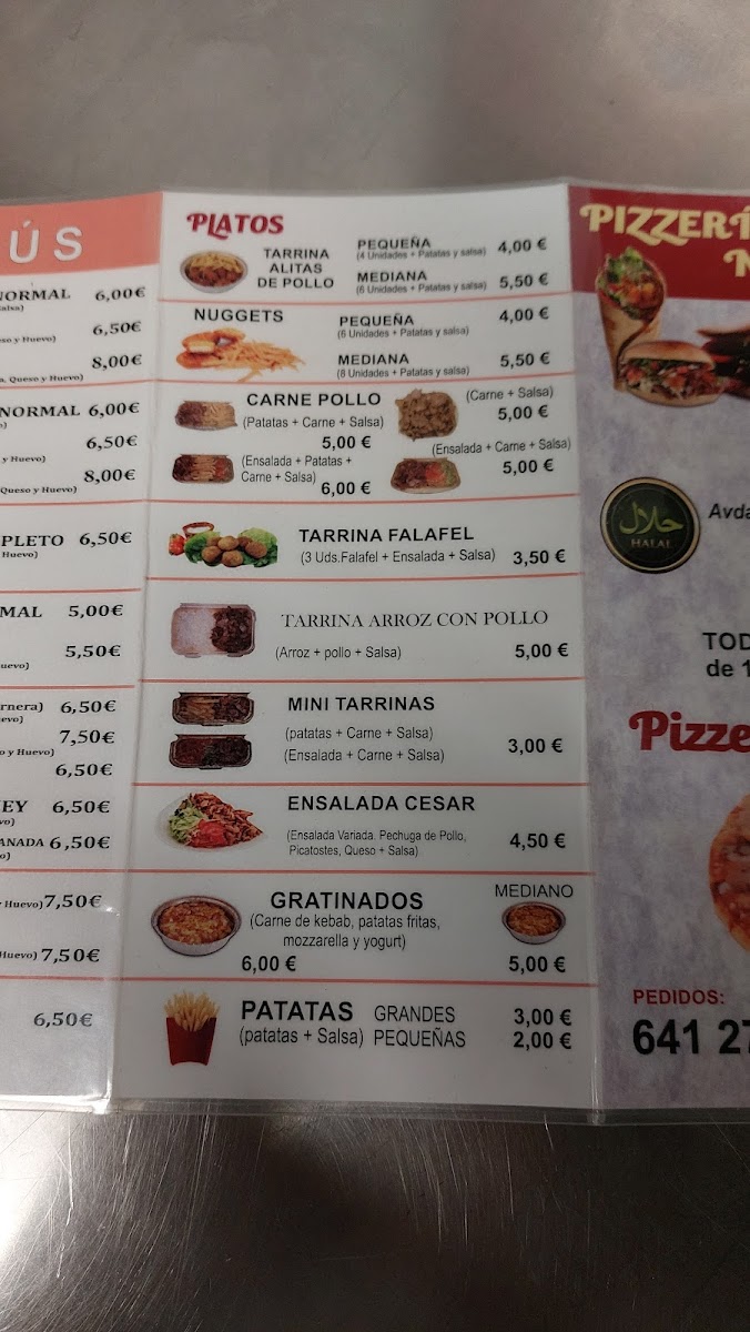PIZZERÍA & KEBAB NEVADA Photo Menu 3