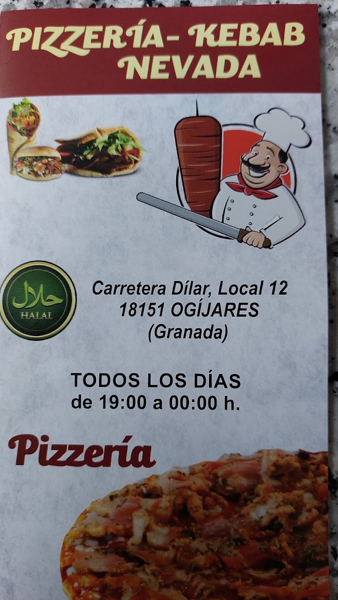 PIZZERÍA & KEBAB NEVADA Photo Menu 8