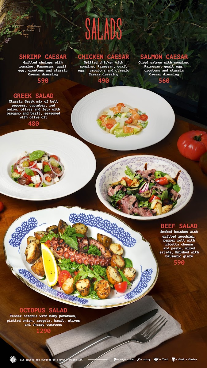 ETNA Restaurant Photo Menu 4