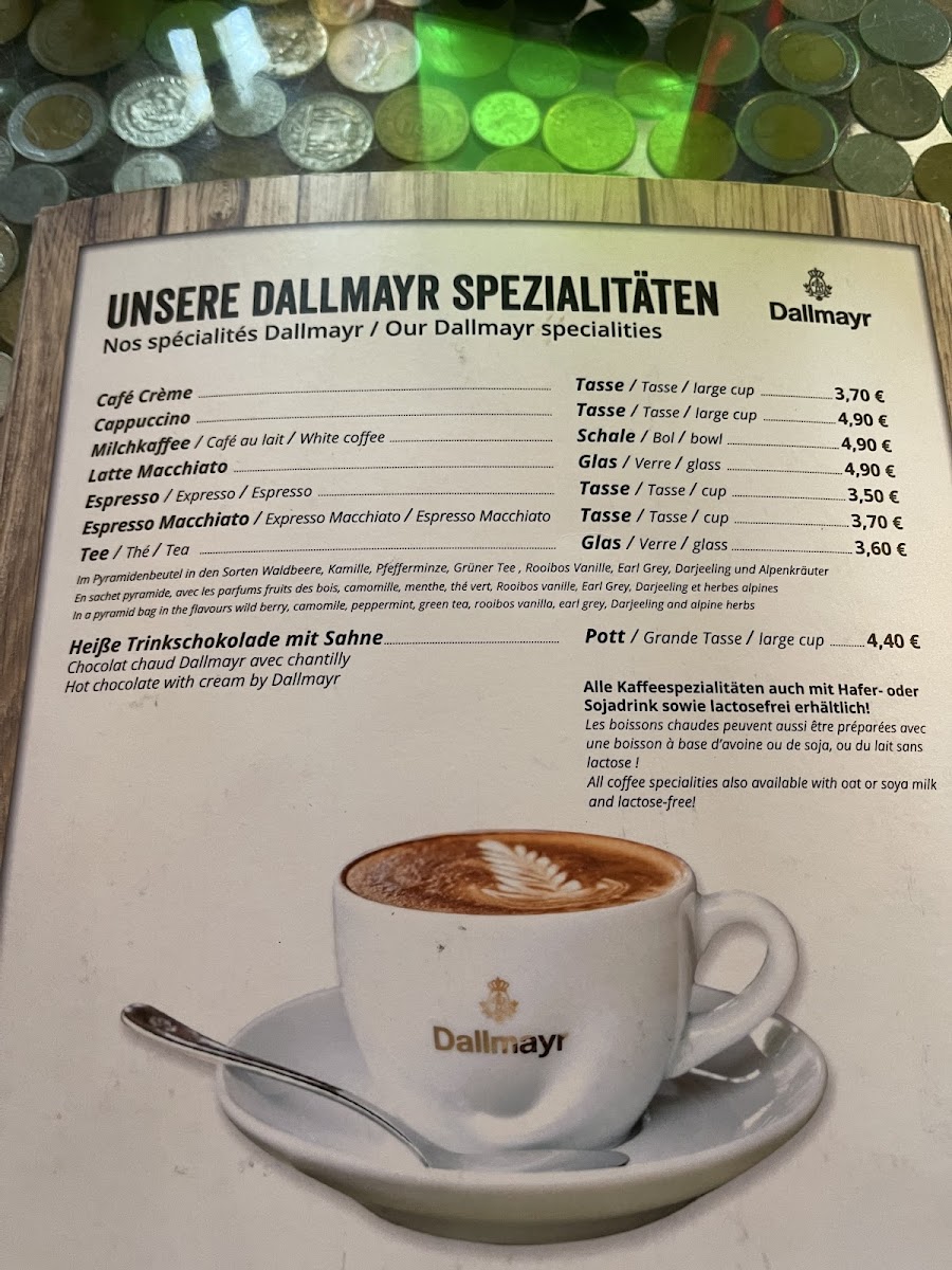 Europa-Park Rock Café Photo Menu 2
