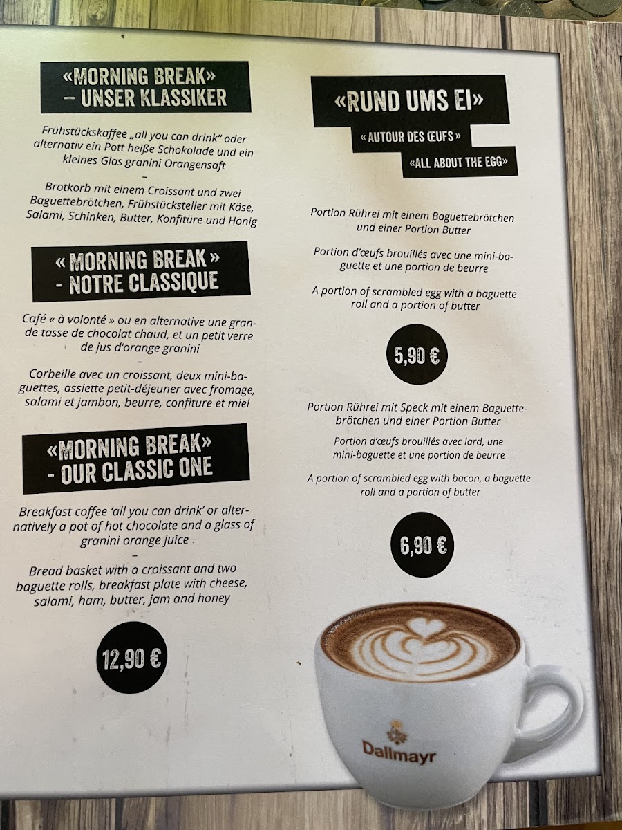 Europa-Park Rock Café Photo Menu 4