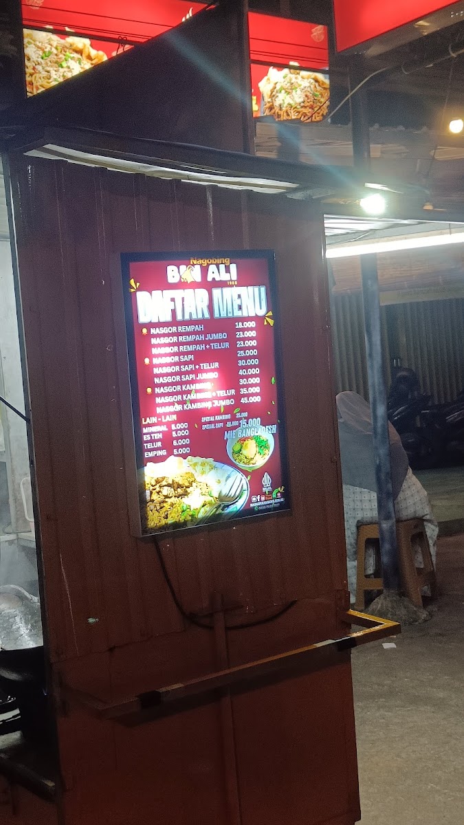 Nasgor Kambing Bin Ali - Pancasila Photo Menu 2