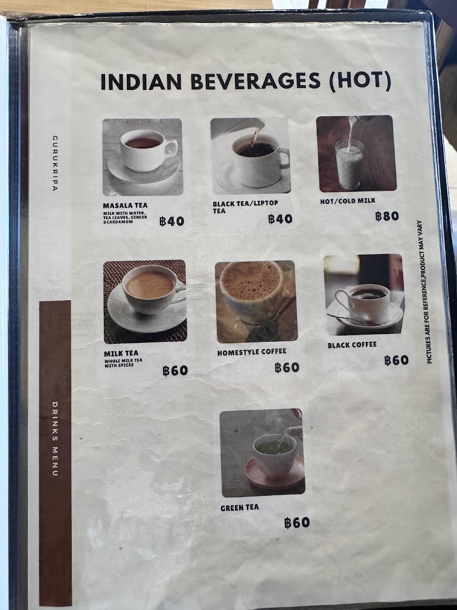 Guru Kripa-Pure Vegetarian Indian Restaurant Photo Menu 10