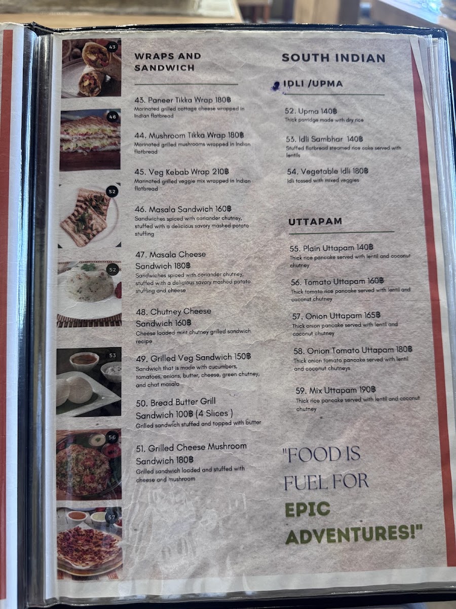 Guru Kripa-Pure Vegetarian Indian Restaurant Photo Menu 3
