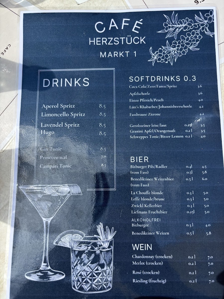 Café Herzstück Photo Menu 1