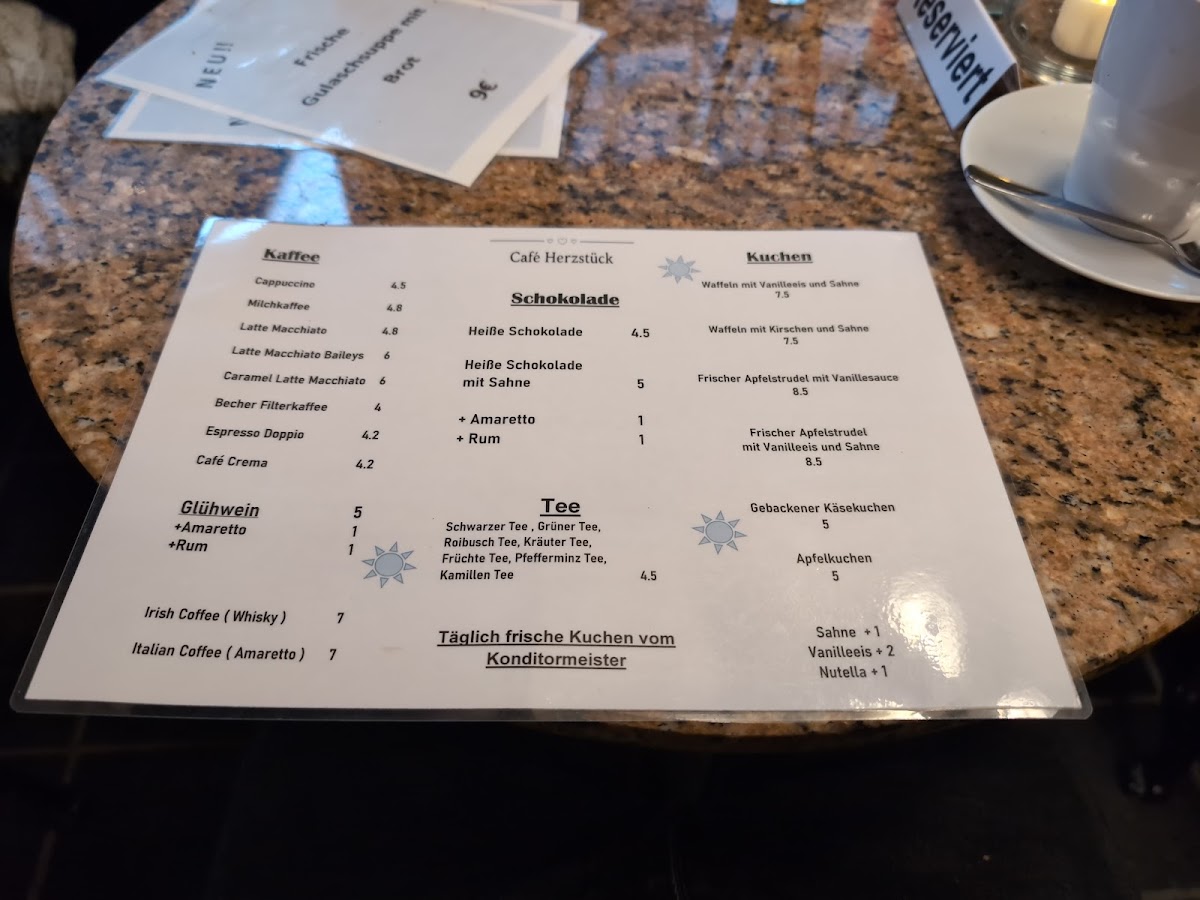 Café Herzstück Photo Menu 3