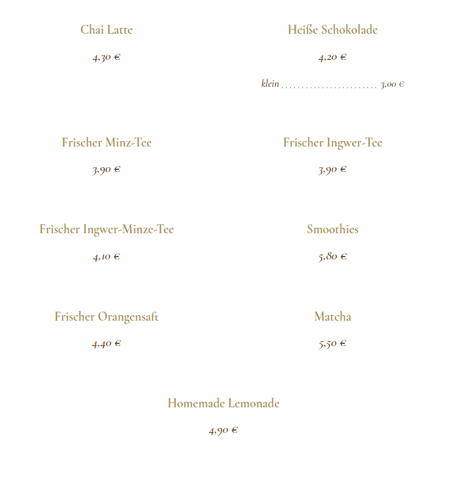 Muckel Café Photo Menu 4