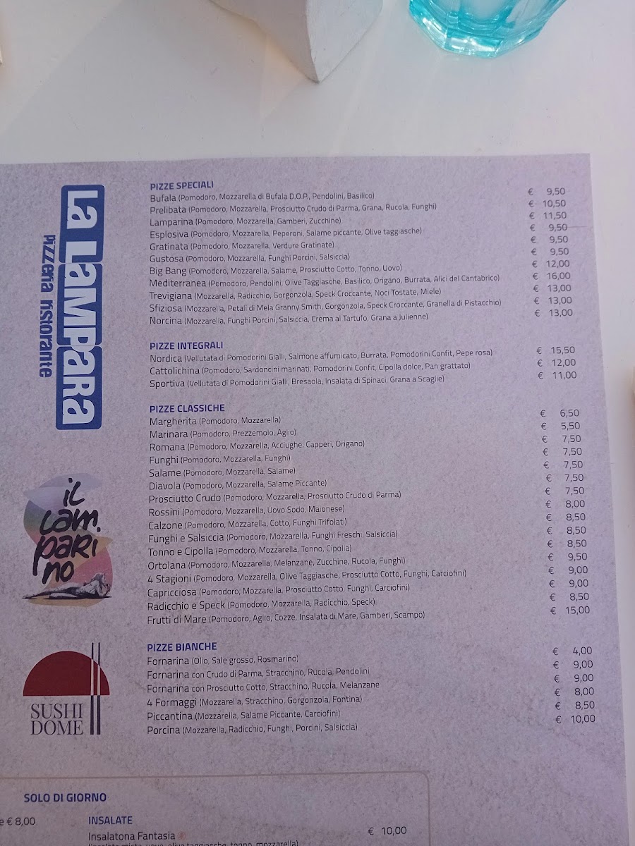 Ristorante Pizzeria La Lampara Photo Menu 3