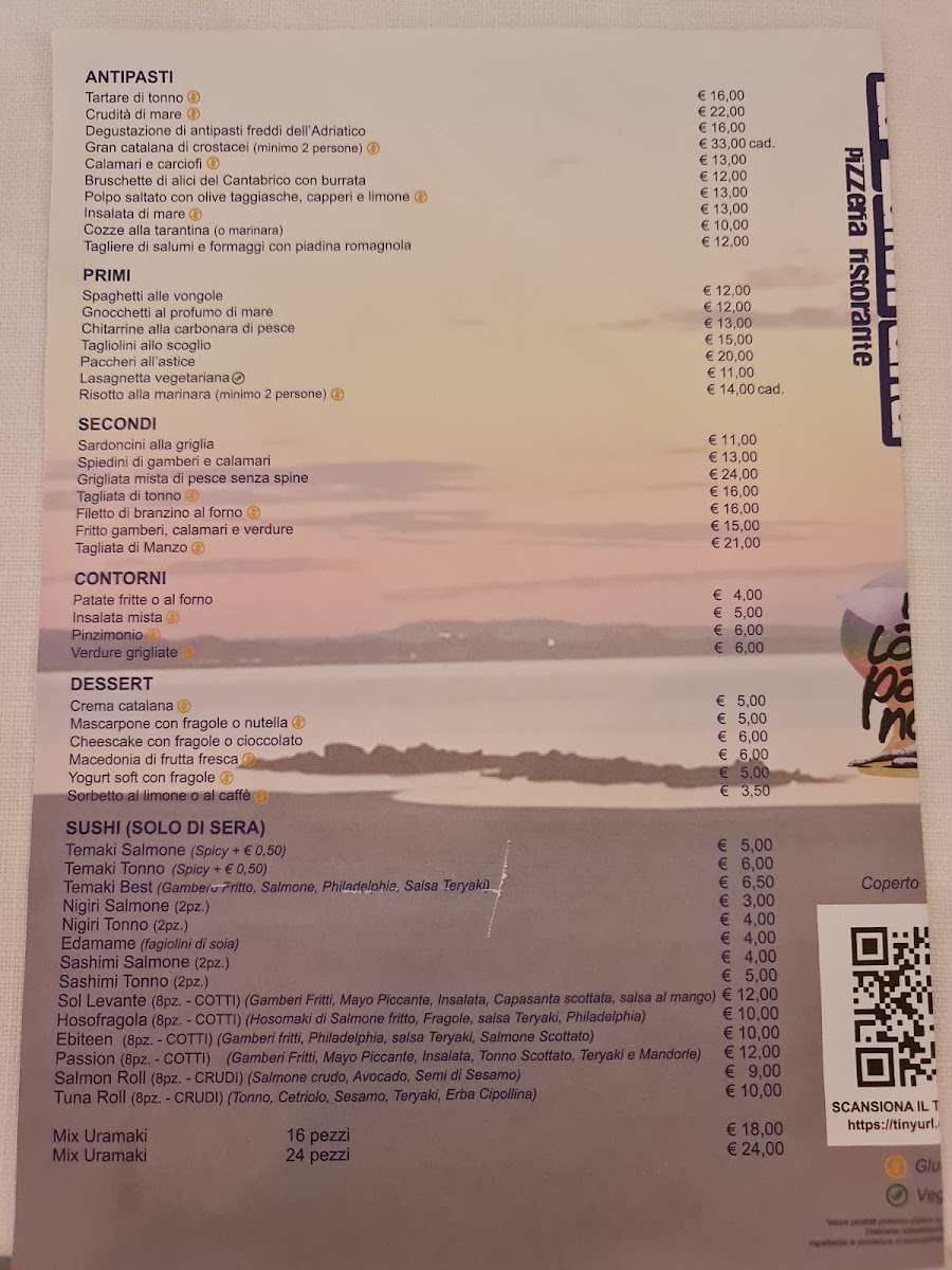 Ristorante Pizzeria La Lampara Photo Menu 8