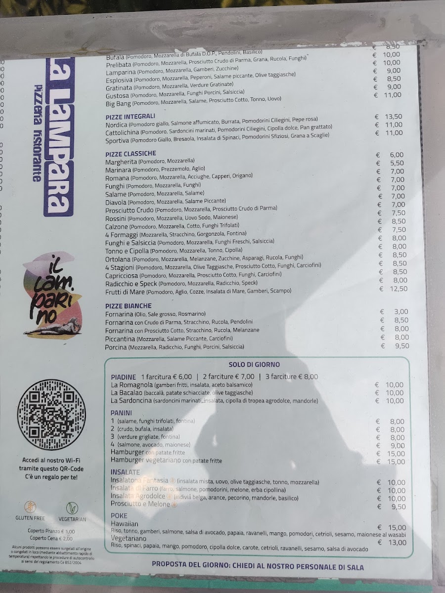 Ristorante Pizzeria La Lampara Photo Menu 9