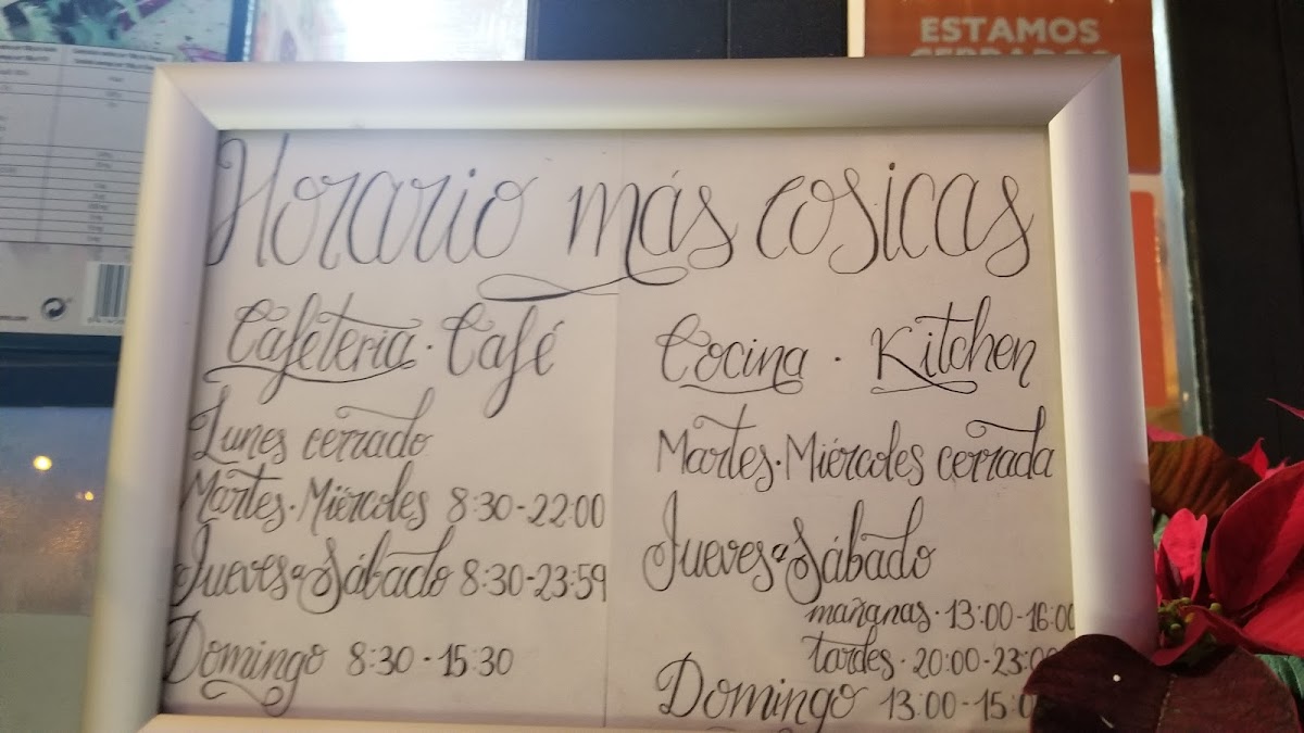 Café Bar El Horno de Benito Photo Menu 10
