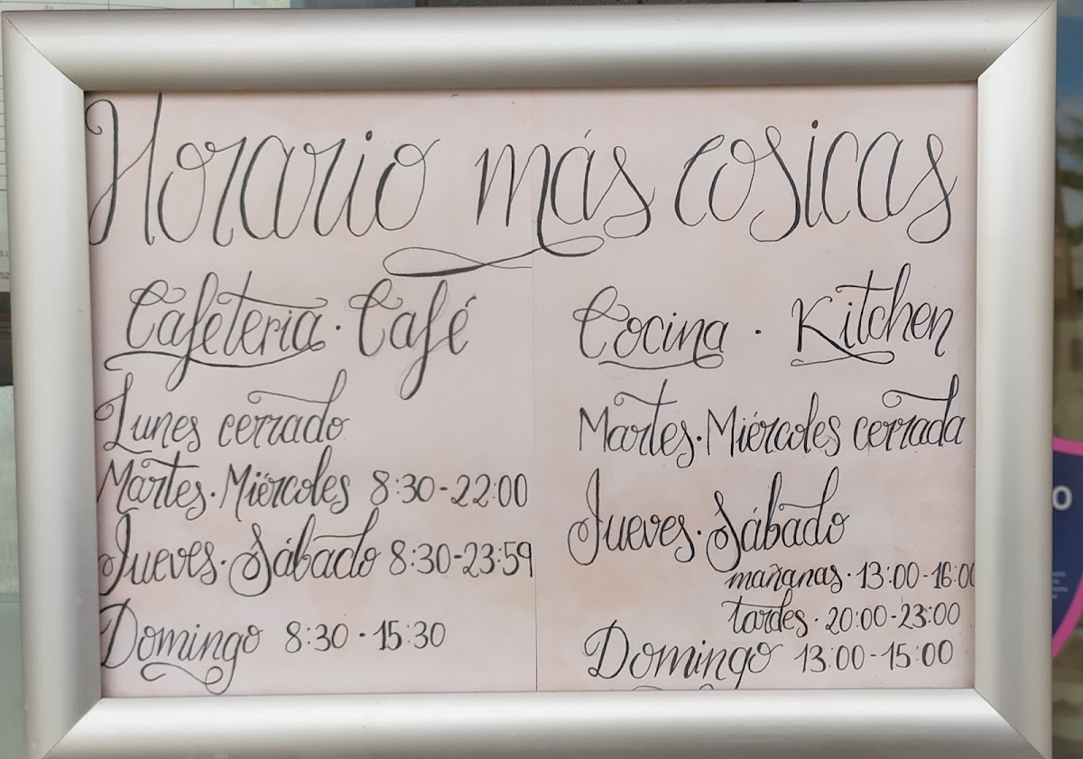 Café Bar El Horno de Benito Photo Menu 9