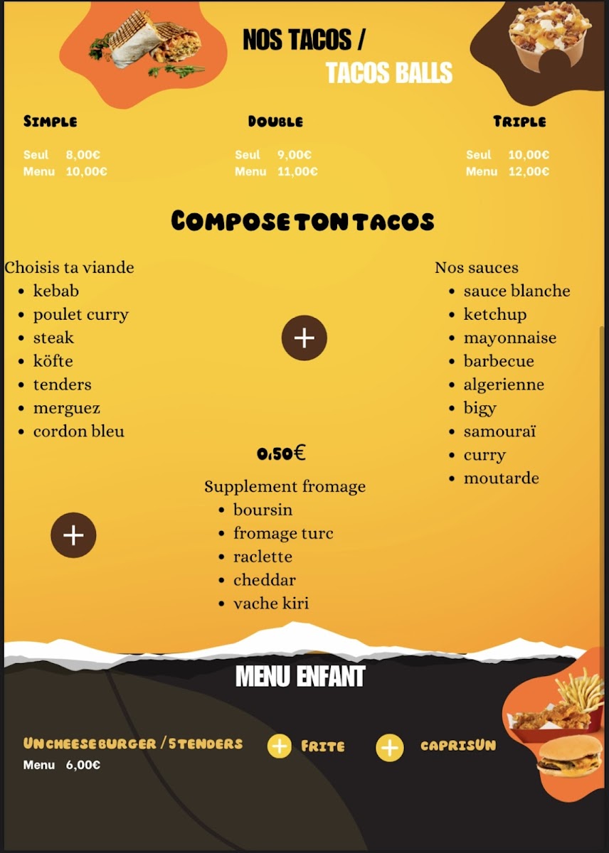 Au Gourmand Photo Menu 2