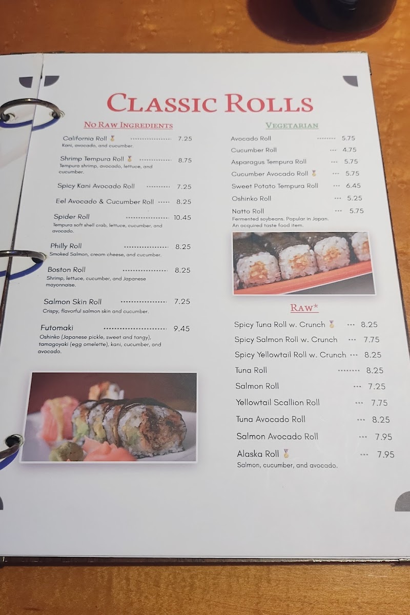 Kanoya Sushi Grill and Bar Photo Menu 10