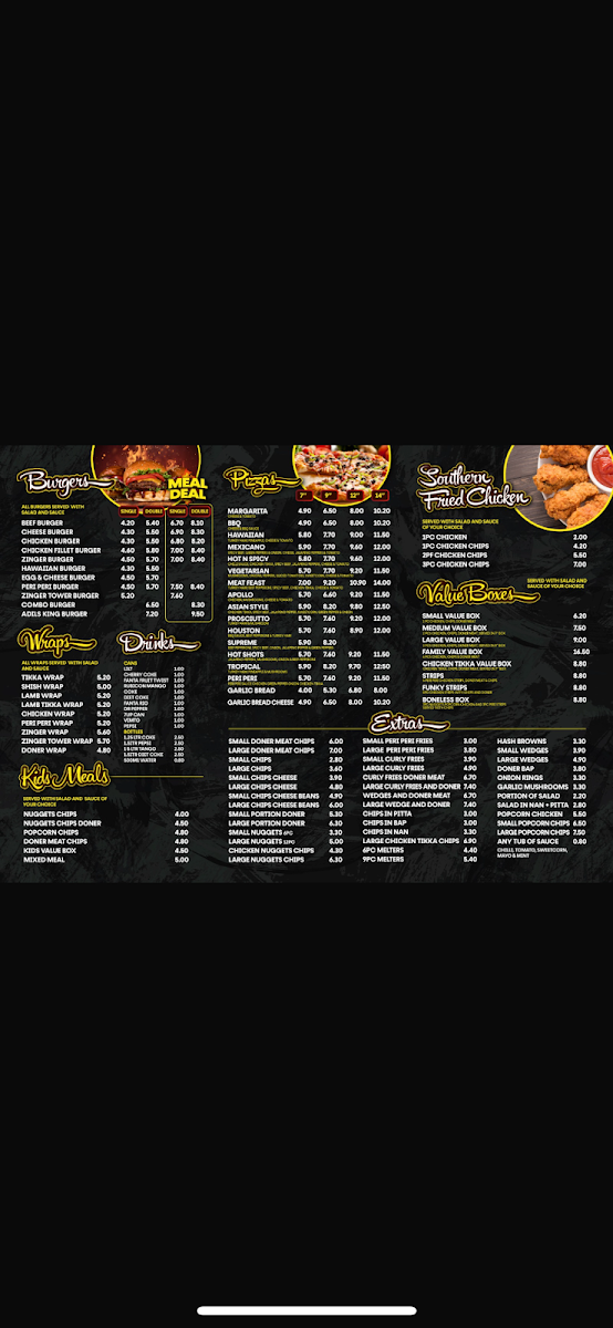 Adils Kebabish Photo Menu 1