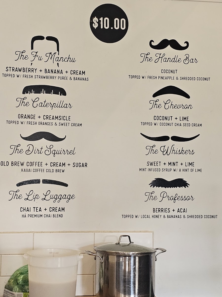 The Fresh Shave Photo Menu 1
