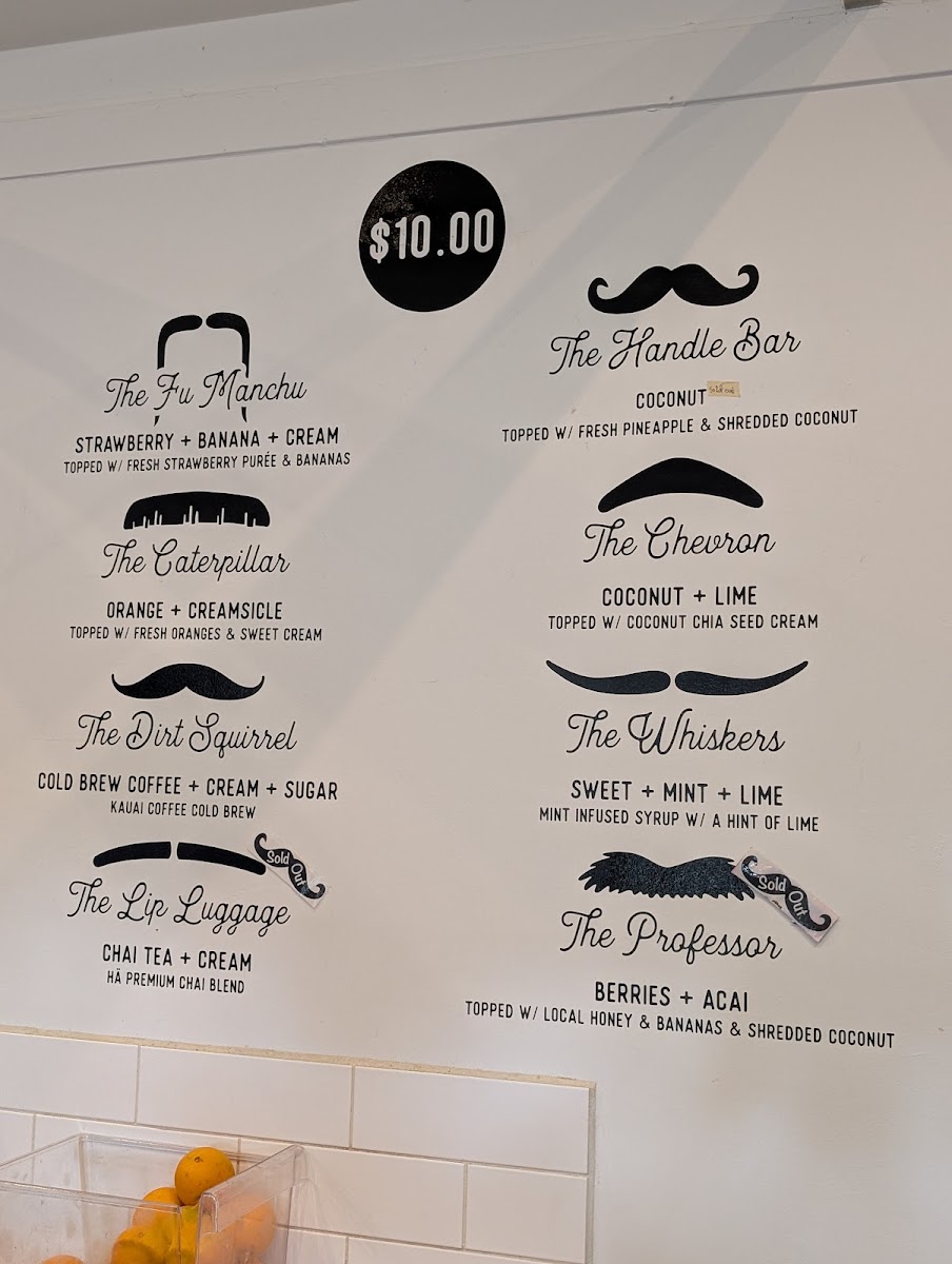 The Fresh Shave Photo Menu 2