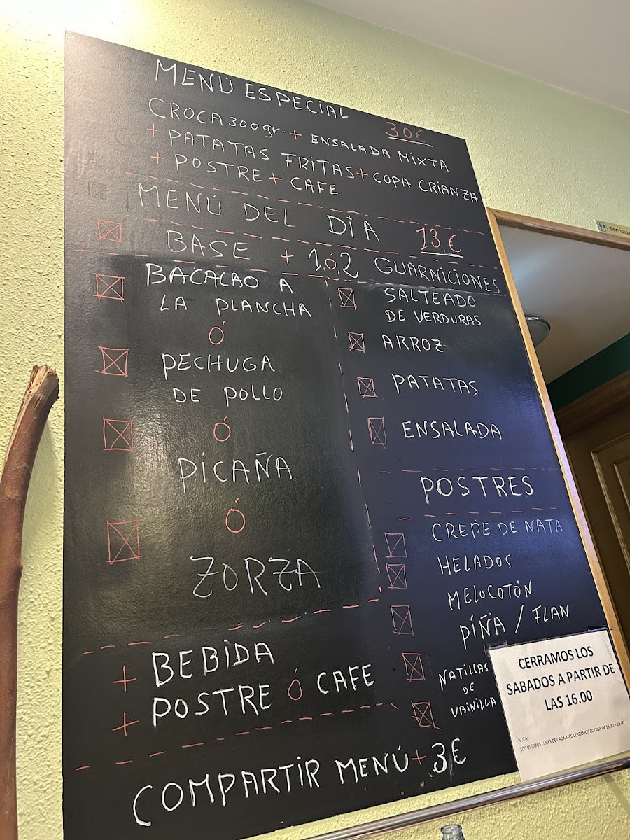 Cervexaría Estudantil Photo Menu 2