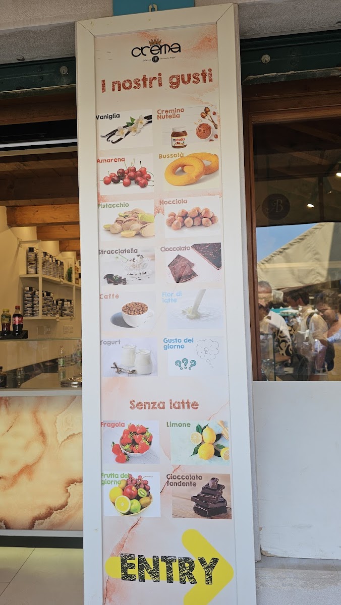 Gelateria Crema Photo Menu 1