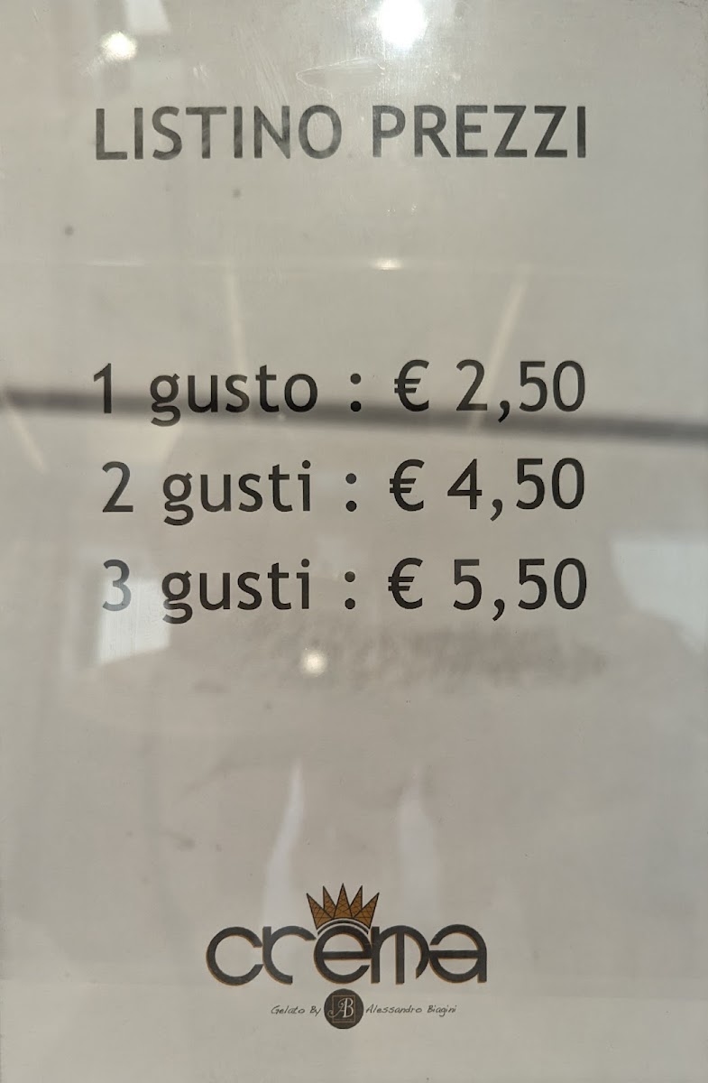 Gelateria Crema Photo Menu 4
