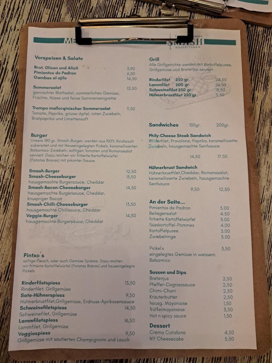 SMASH - Grill & Burger Photo Menu 4