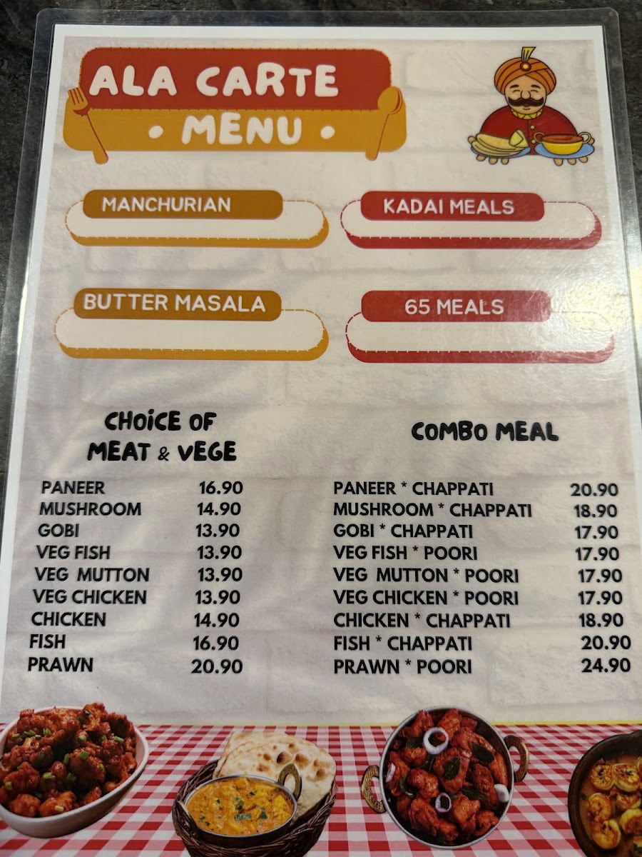 Bites of Heaven Photo Menu 1