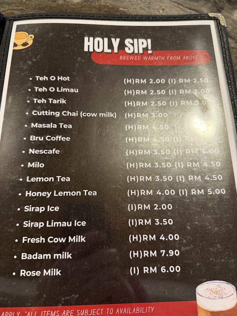 Bites of Heaven Photo Menu 2