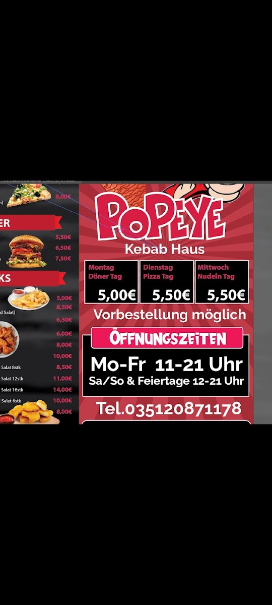 PoPeye Kebab Haus Photo Menu 3