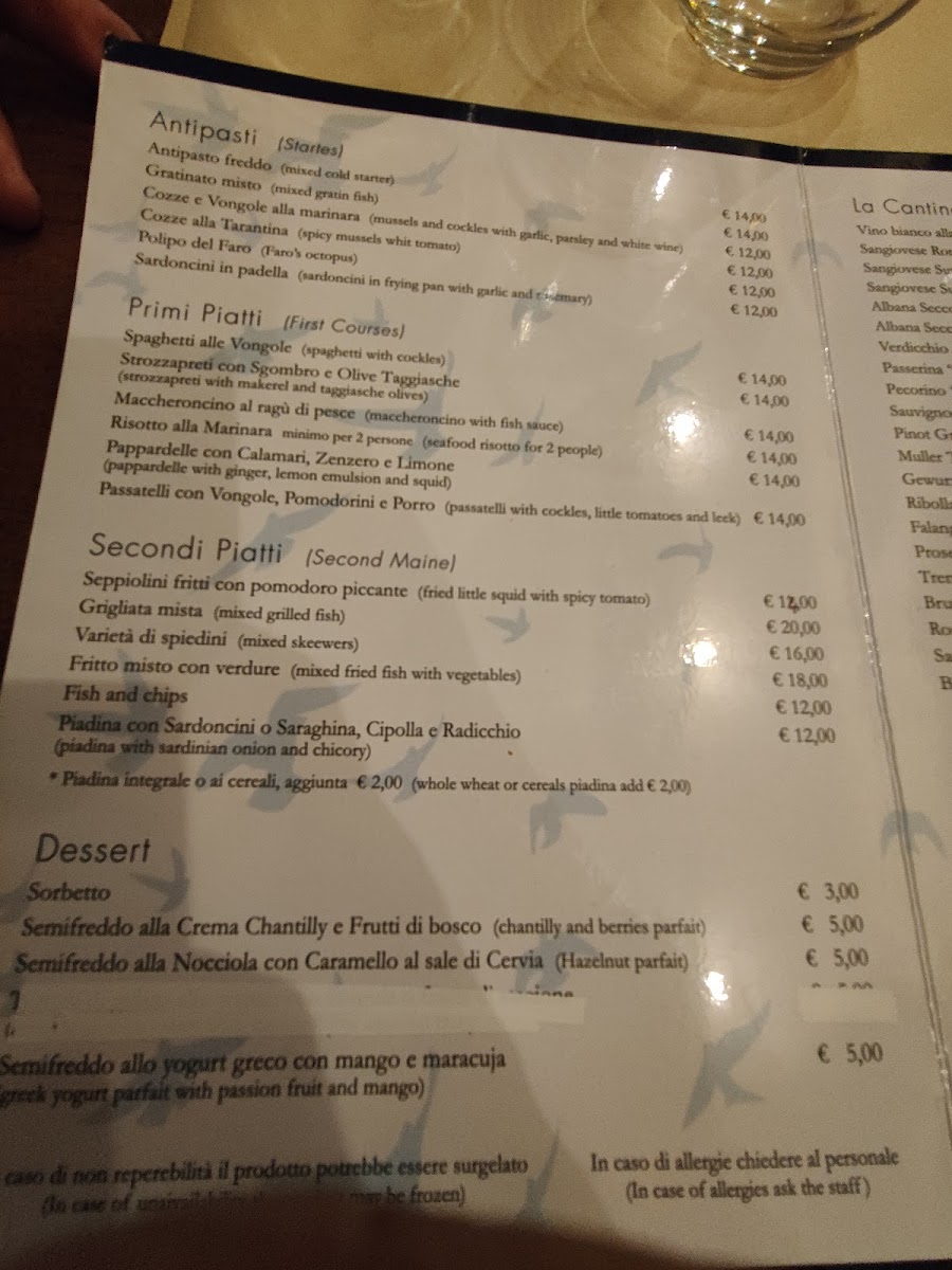Ristorante Faro Photo Menu 8