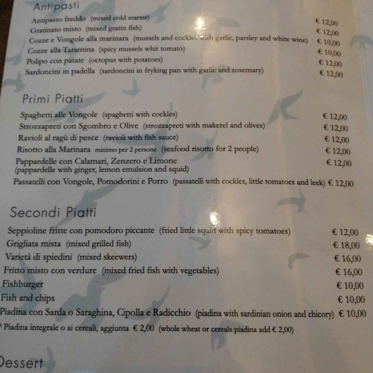 Ristorante Faro Photo Menu 9
