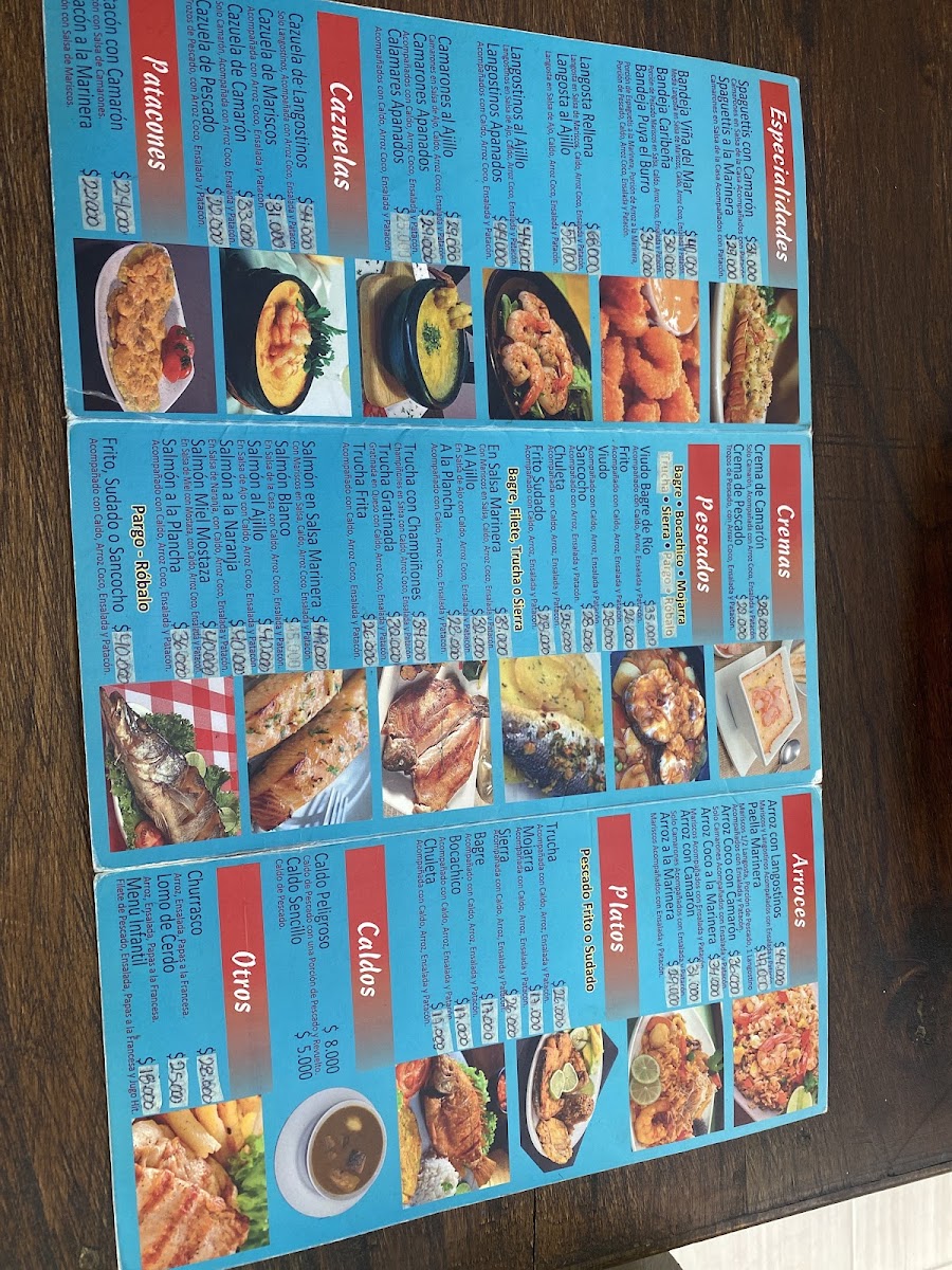 RESTAURANTE Y CEVICHERIA EL COSTEÑO Photo Menu 1