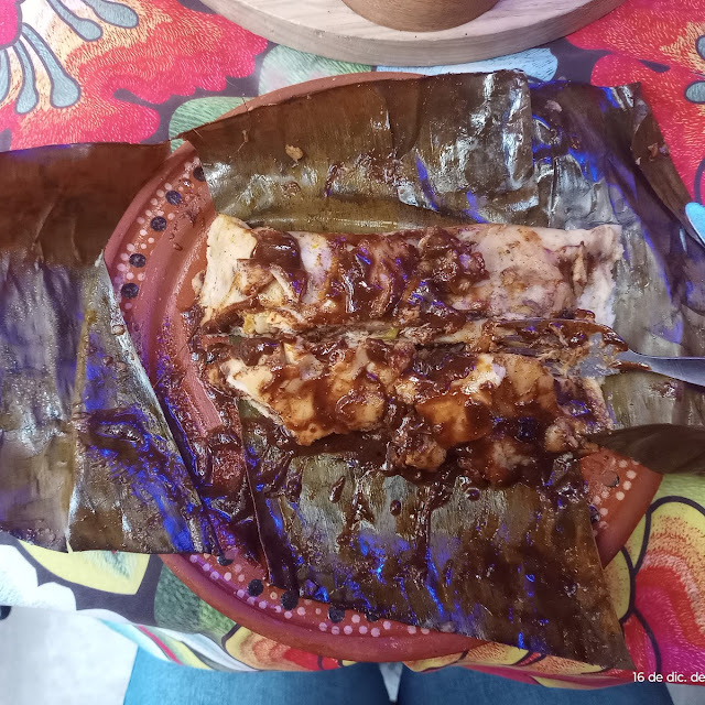 Tamal oaxaqueÑo de Mole
