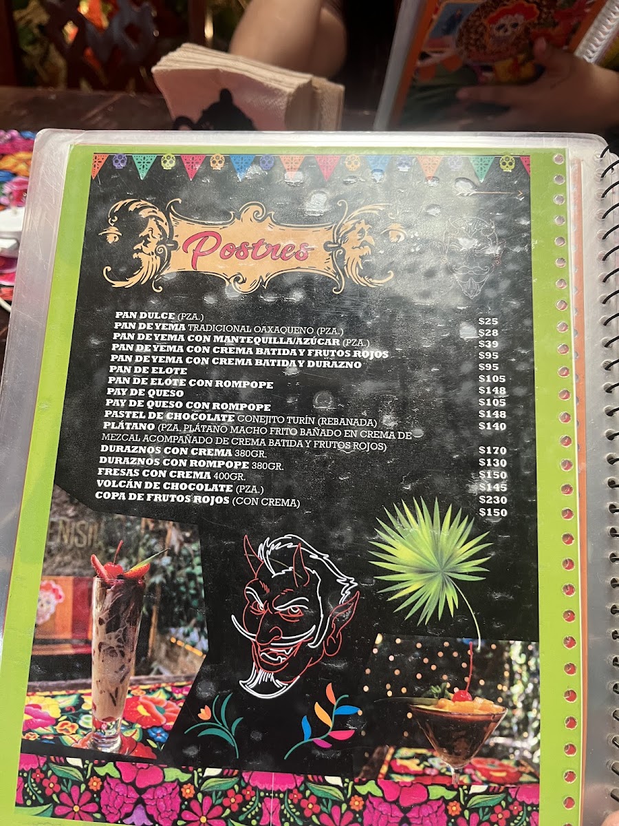 Oaxaqueñisimo Photo Menu 1