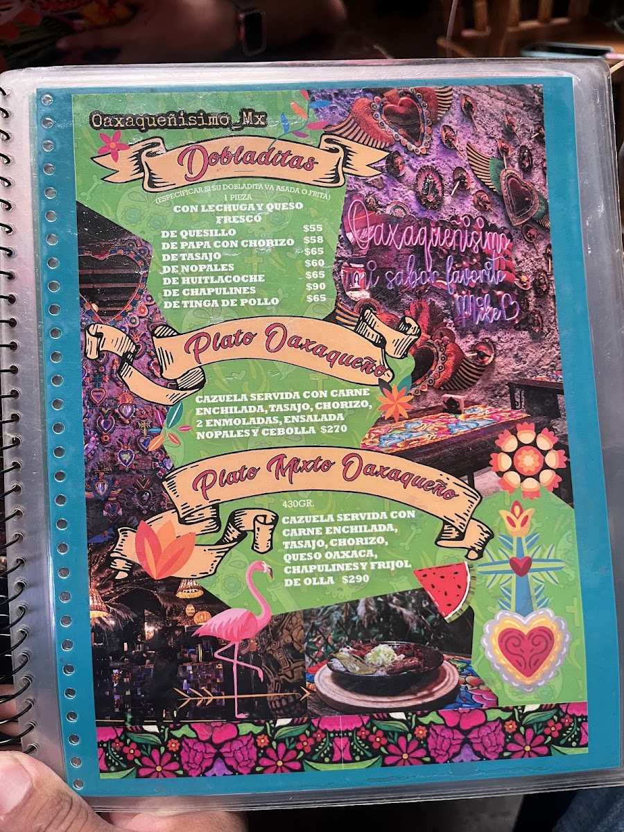 Oaxaqueñisimo Photo Menu 9