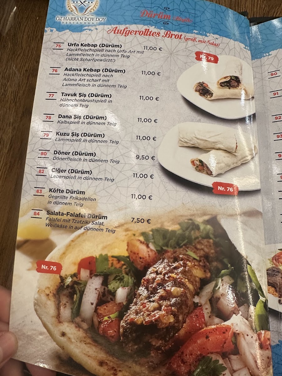 Öz Harran Doy Doy Photo Menu 10