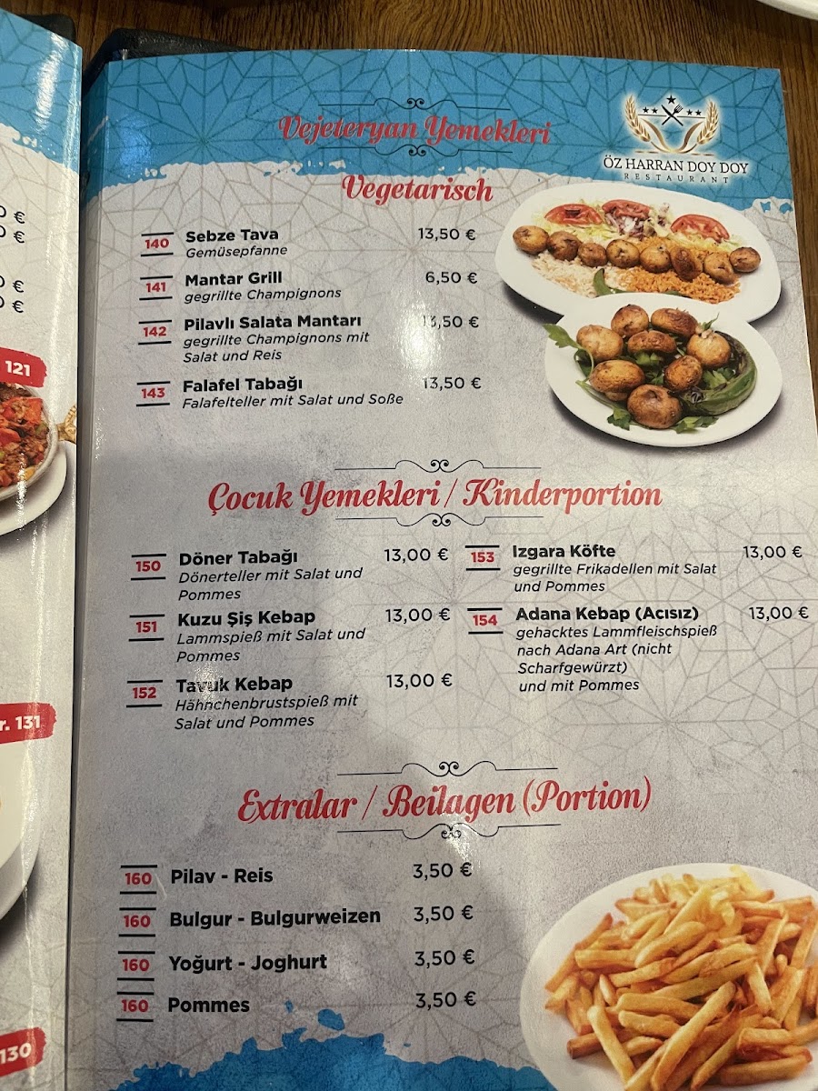 Öz Harran Doy Doy Photo Menu 9
