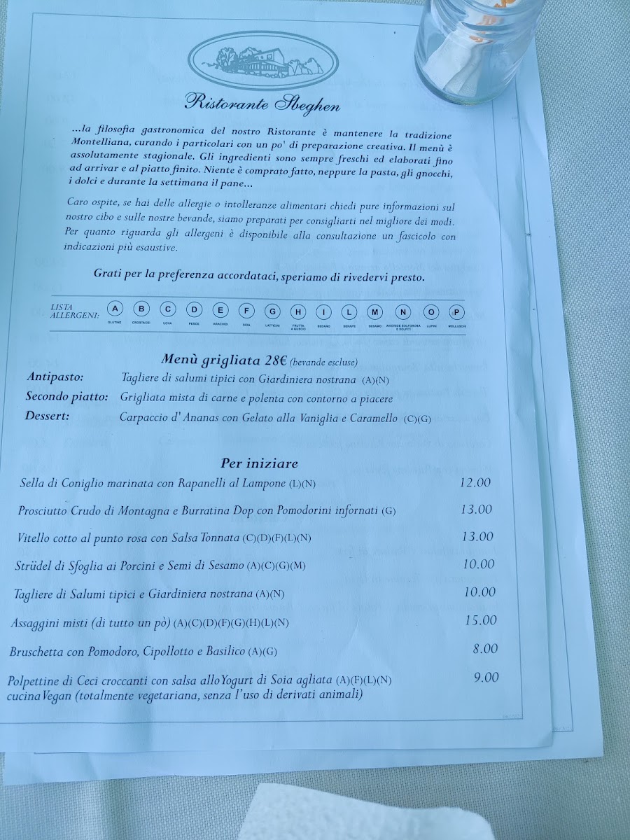 Trattoria Sbeghen Photo Menu 10