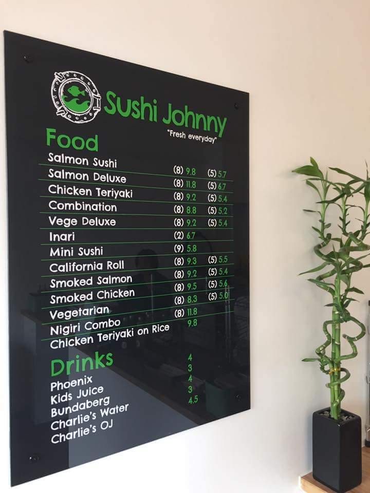 Sushi Johnny Photo Menu 3