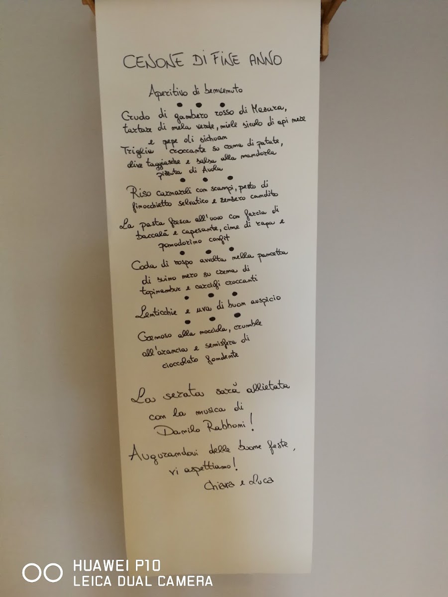 Osteria A Modo Nostro Photo Menu 1