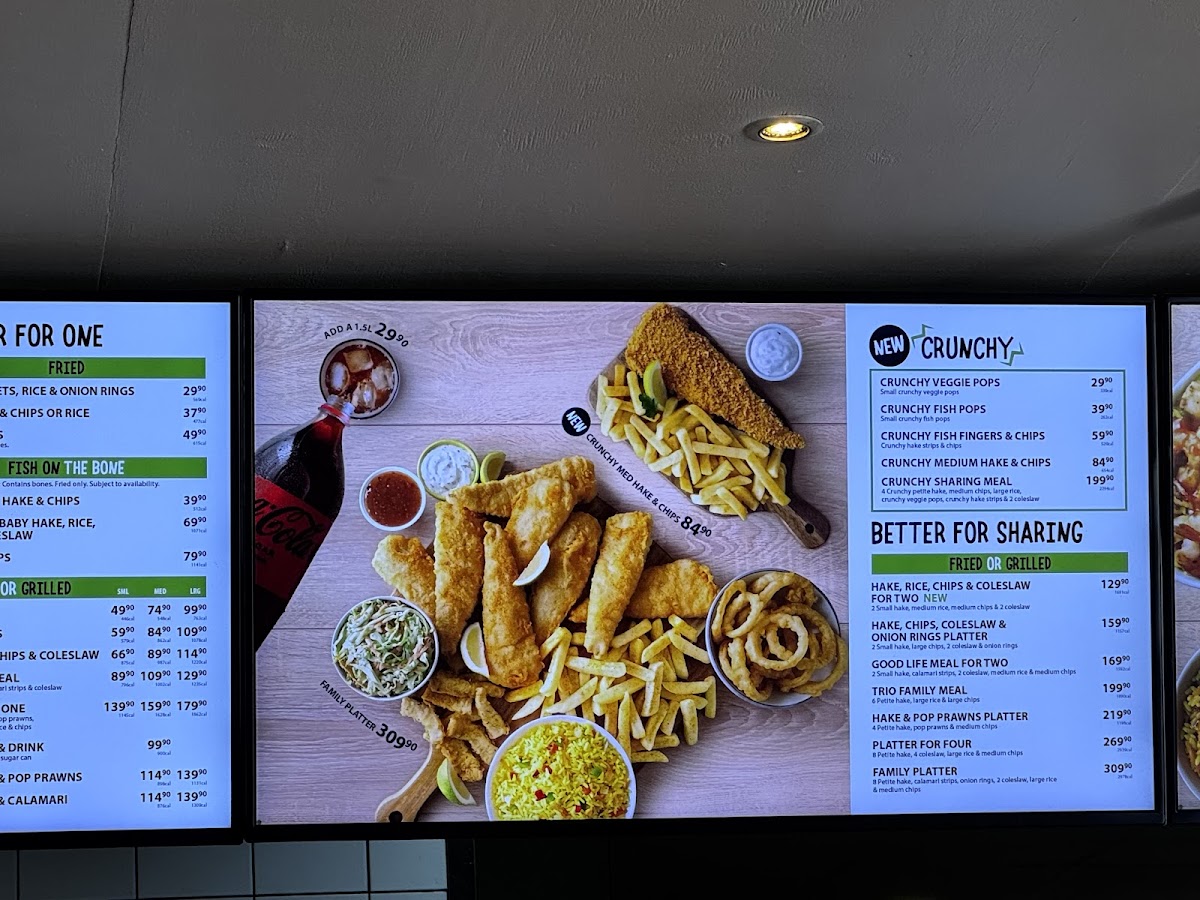 Fishaways Auckland Park Photo Menu 1