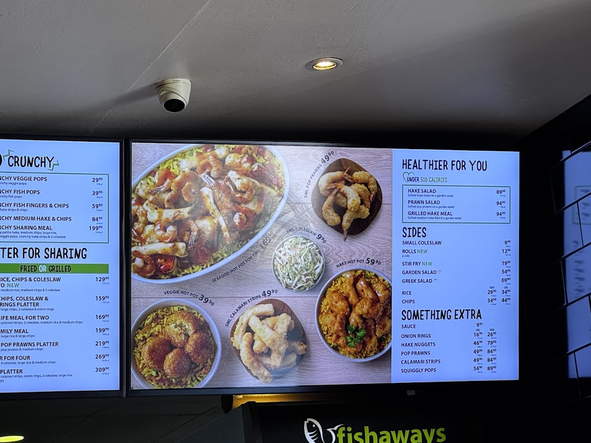 Fishaways Auckland Park Photo Menu 3
