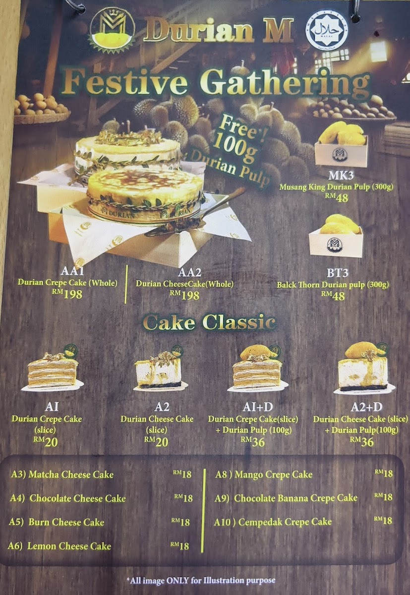 DURIAN M Photo Menu 3