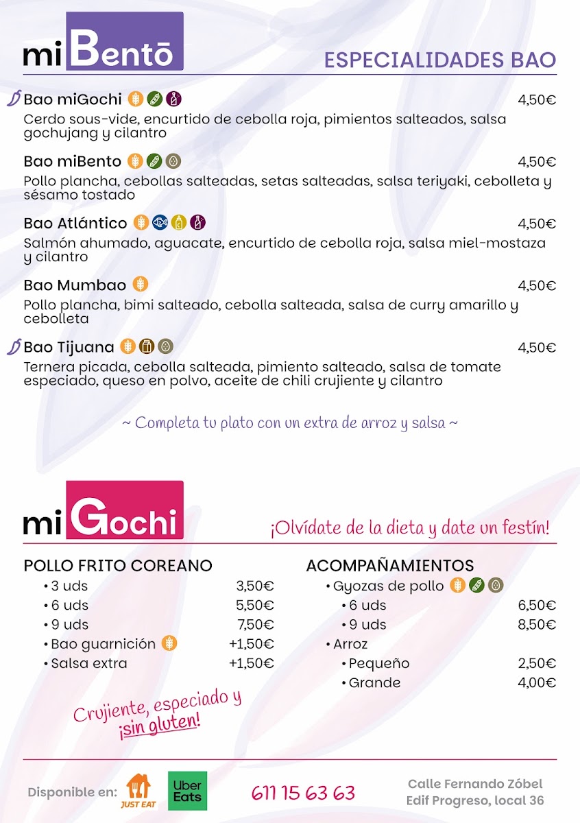 miBento Photo Menu 2