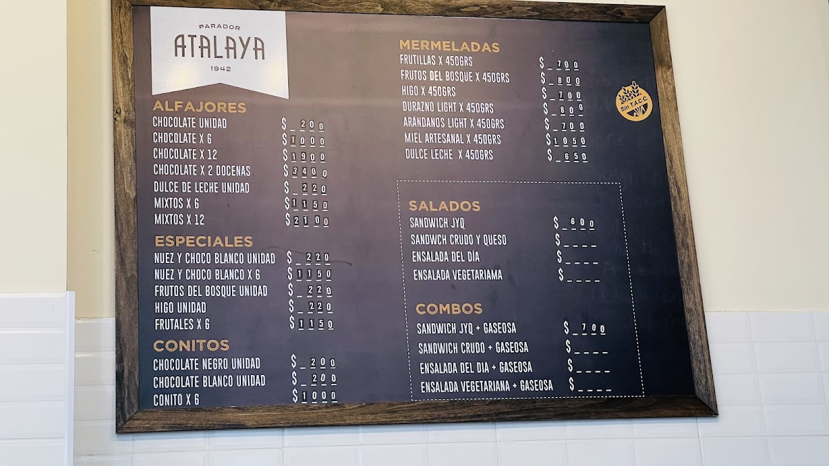 Parador Atalaya Photo Menu 2