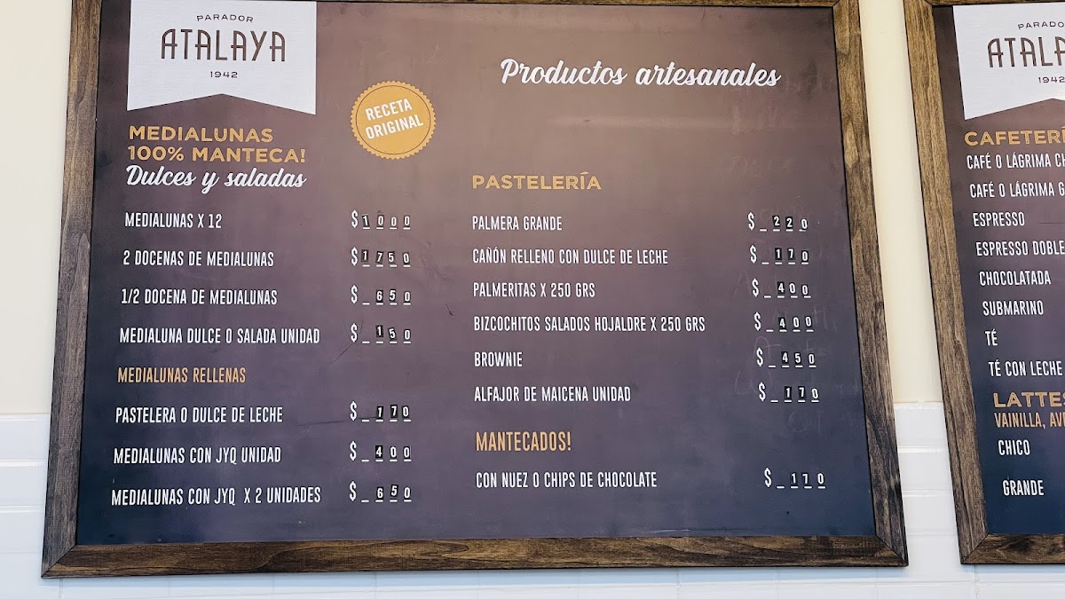 Parador Atalaya Photo Menu 3
