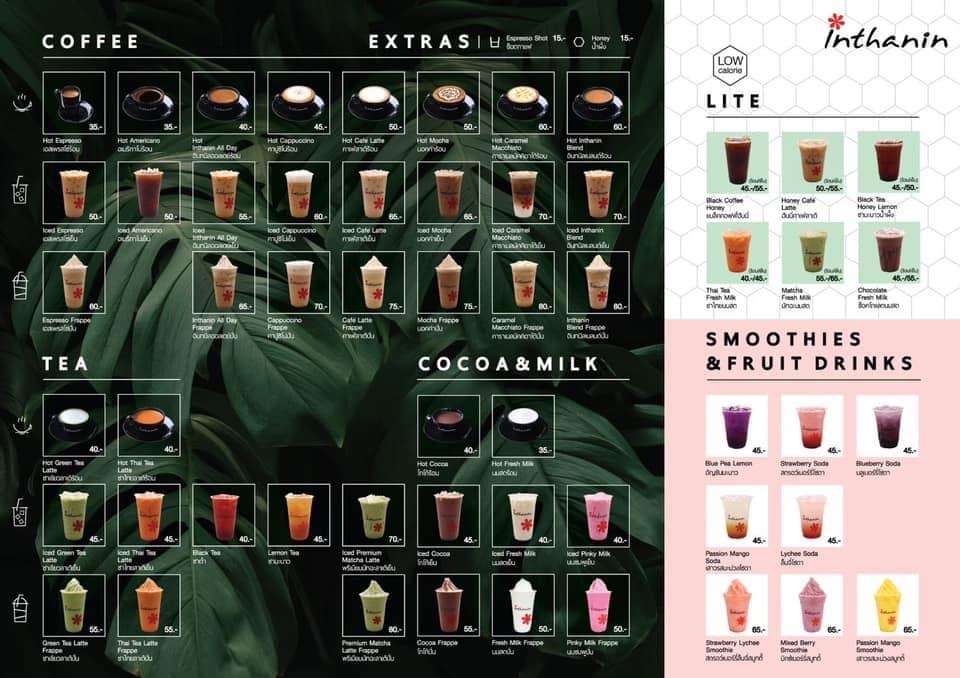 Inthanin Coffee Central Sriracha Photo Menu 5